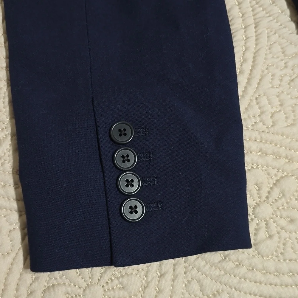 NWOT J. Crew Women Navy Regent Jacket Size 14T - Picture 7 of 9